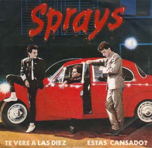 Sprays - Te veré a las diez  - portada single