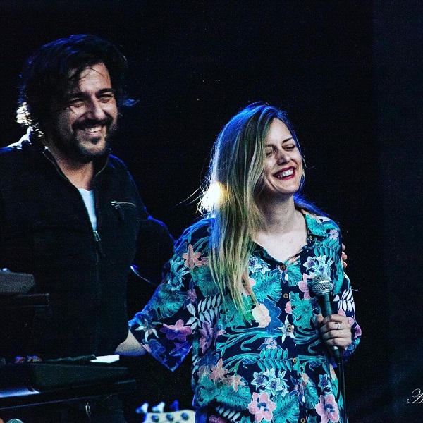 Isabel Atmeller junto a Sergio Salesa
