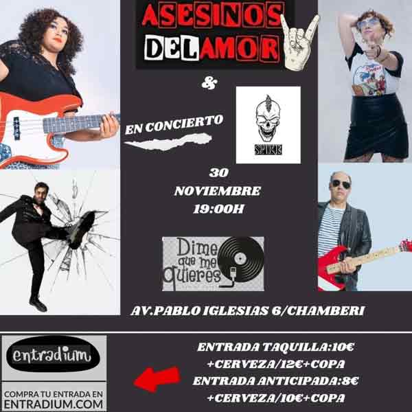 Asesinos del Amor en Dime que me quieres