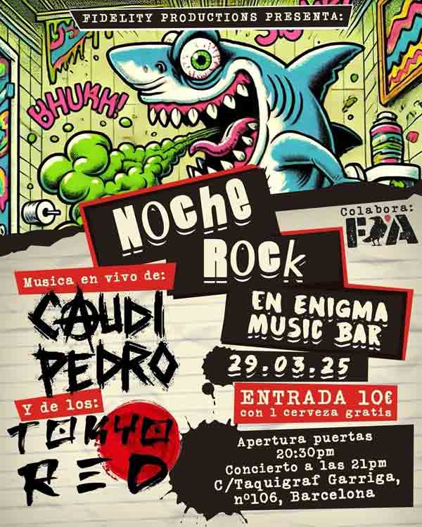 Caudi Pedro en el Enigma de Barcelona