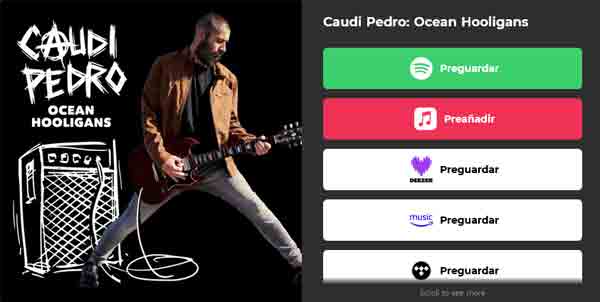 CAUDI PEDRO  - enlace links Ocean Hooligans