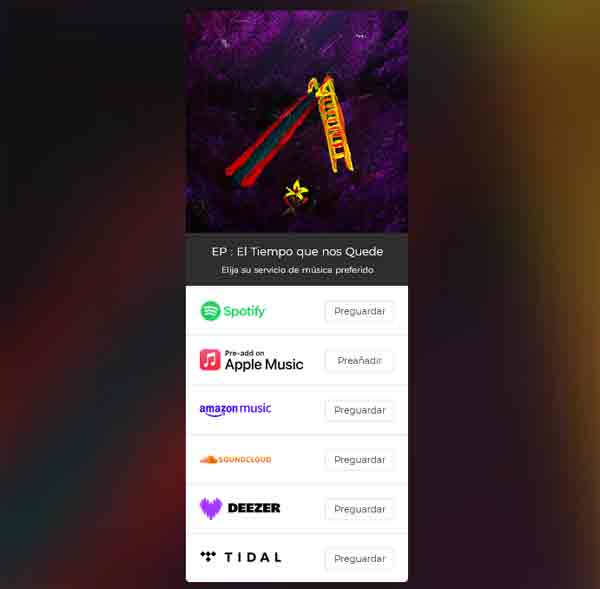 enlaces a El Tiempo que nos Quede