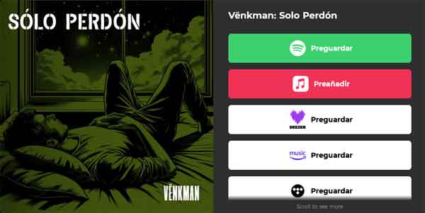 enlaces a Sólo Perdón